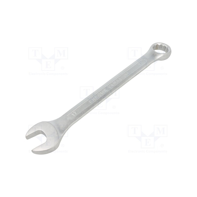 1 pcs x BM GROUP - 16517 - Wrench, combination spanner, 17mm, Overall len: 210mm