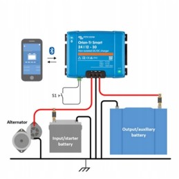 Victron charger orion tr smart 24 24 v 12a dc dc isolated isolated