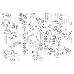 Linde beam cushion 351 39x 0009640122