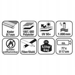 Tent vestibule canopy for trailer Playa 260 w wa