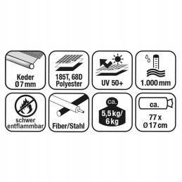 Tent vestibule roofing for trailers playa260