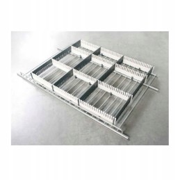 Purvario system refrigerator slats, 8 pcs, gray
