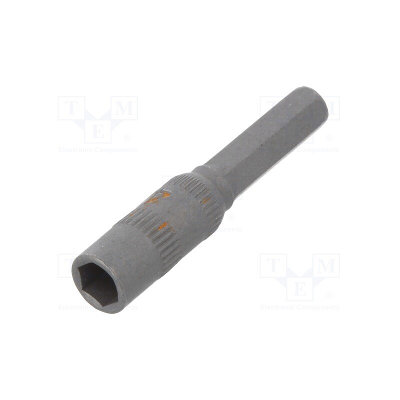 1 pcs x WIHA - 40658 - Screwdriver bit, 6-angles socket, Socket: HEX 4mm