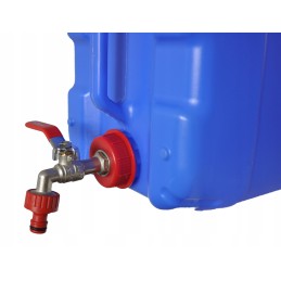30-liter canister with a tap and a water tank