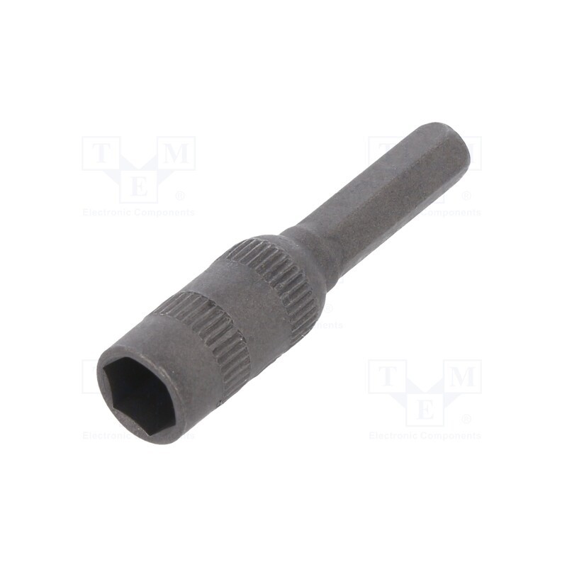 1 pcs x WIHA - 40660 - Screwdriver bit, 6-angles socket, Socket: HEX 5mm