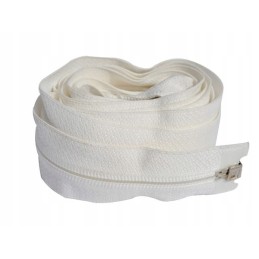 Zipper for the vestibule of the trailer tent, 240 cm, white