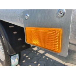 Set of 4x trailer reflectors, orange