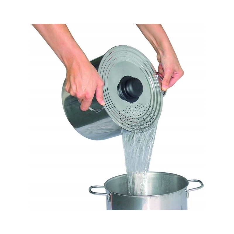 Unilid Brunner pot lid with strainer