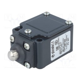 1 pcs x PIZZATO ELETTRICA - FC 301 - Limit switch, pin plunger Ø10mm, NO + NC, 6A, 400VAC, PG11, IP67
