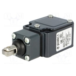 1 pcs x PIZZATO ELETTRICA - FC 315 - Limit switch, rubber seal,steel roller Ø13mm, NO + NC, 6A, PG11