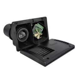 Chimney fireplace for combi d boiler black truma