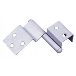 Furniture door latch hinge
