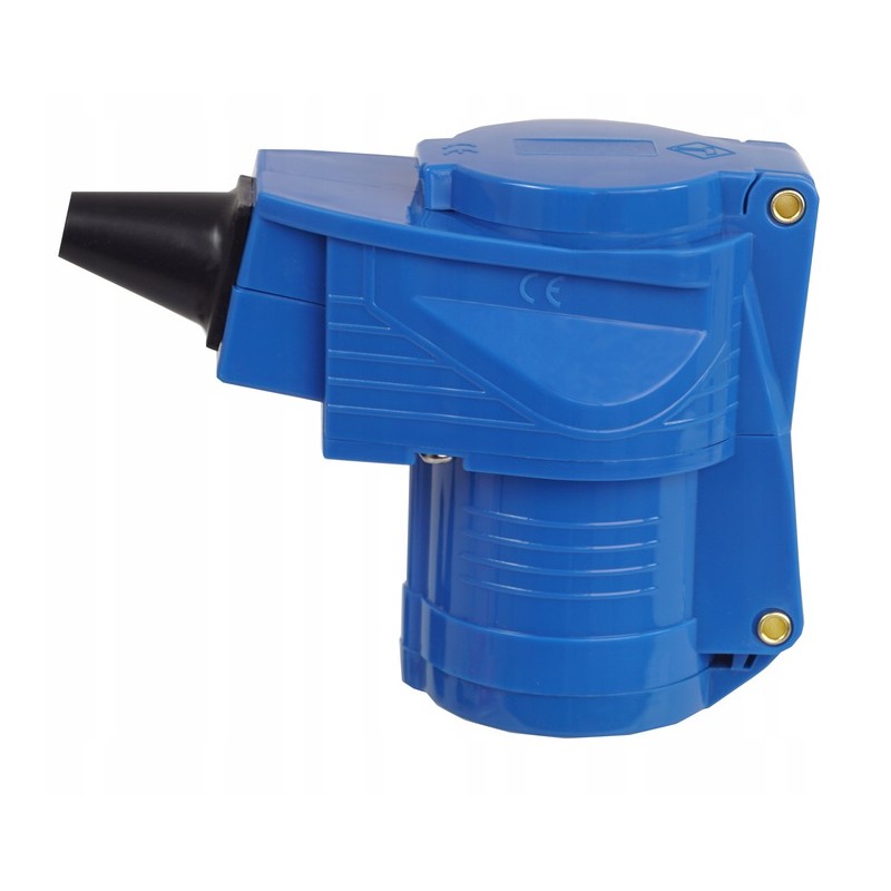 Angle socket 16a 230v camping adapter 3p