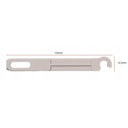 Caravan roof window support