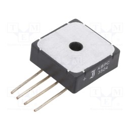 1 pcs x DIOTEC SEMICONDUCTOR - KBPC3504IP - Bridge rectifier: single-phase, Urmax: 400V, If: 35A, Ifsm: 375A