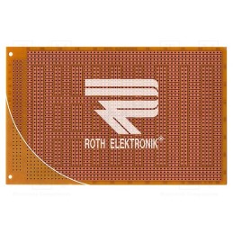 1 pcs x ROTH ELEKTRONIK GMBH - RE315-HP - Board: universal, single sided,prototyping, W: 100mm, L: 160mm