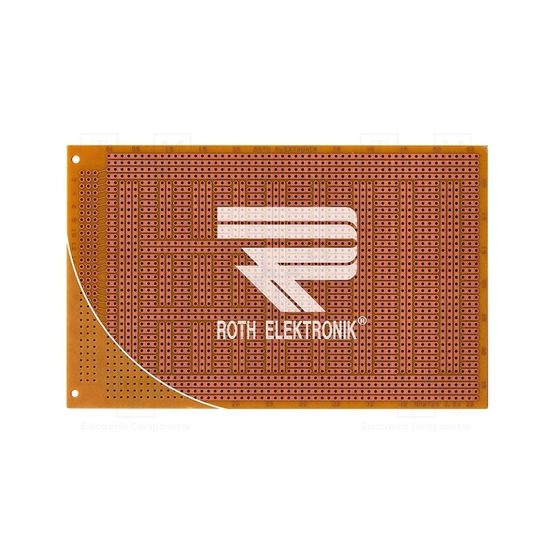 1 pcs x ROTH ELEKTRONIK GMBH - RE315-HP - Board: universal, single sided,prototyping, W: 100mm, L: 160mm