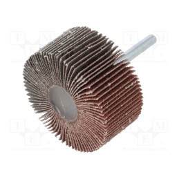 1 pcs x PG PROFESSIONAL - RG.026 - Wheel, Granularity: 60, Mounting: rod 6mm, with lever, Ø60x30mm