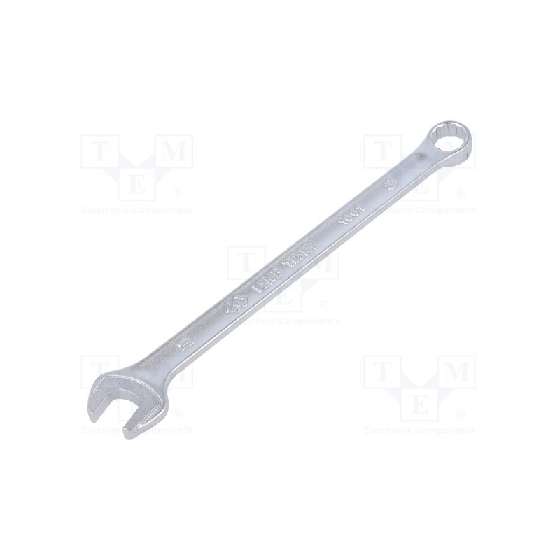 1 pcs x KING TONY - 1061-10 - Wrench, combination spanner, 10mm, Chrom-vanadium steel, long