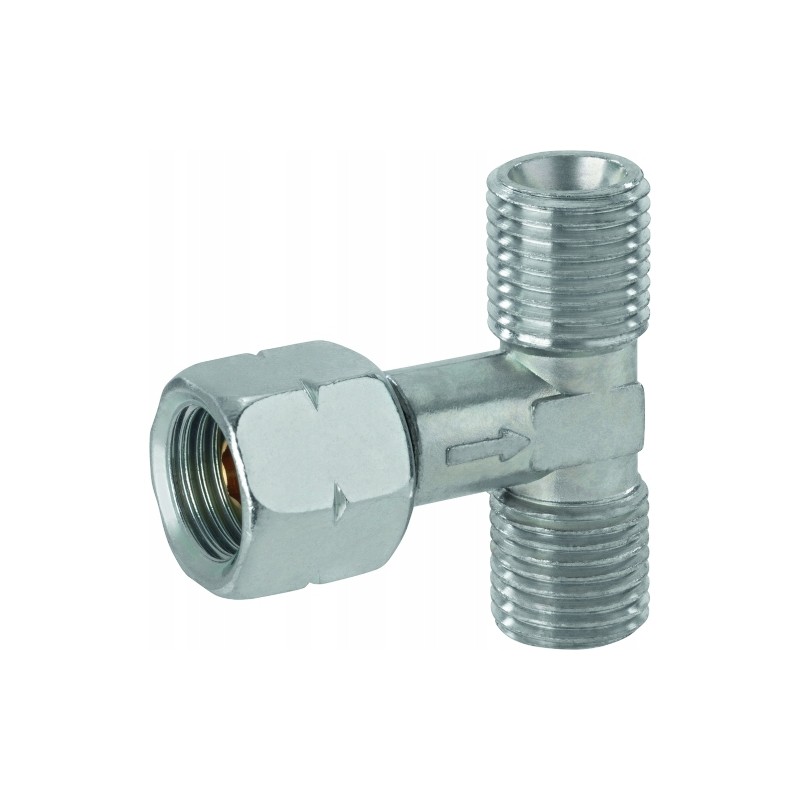 Screw connection, splitter, gok gas connection