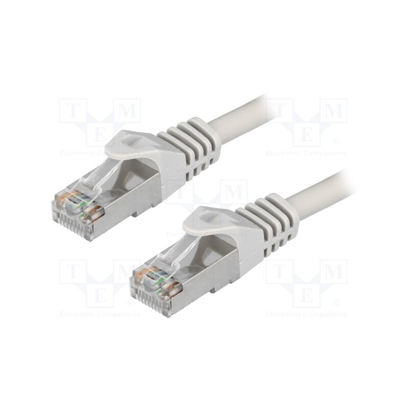 1 pcs x LOGILINK - CP2112S - Patch cord, F/UTP, 6, stranded, CCA, PVC, grey, 20m, 26AWG, shielded