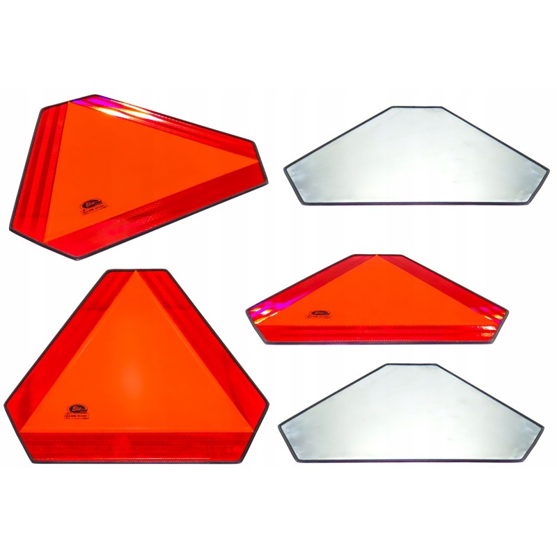 Reflective warning triangle 360x415, suspended