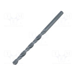 1 set x METABO - 627730000 - Drill bit, for metal, Ø: 4mm, L: 75mm, Working part len: 43mm, HSS-R