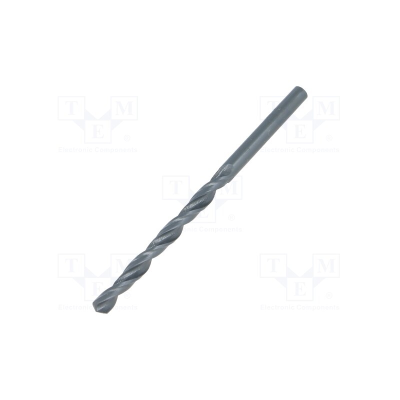 1 set x METABO - 627730000 - Drill bit, for metal, Ø: 4mm, L: 75mm, Working part len: 43mm, HSS-R