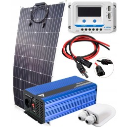 Camper kit, LCD solar panel, 190W