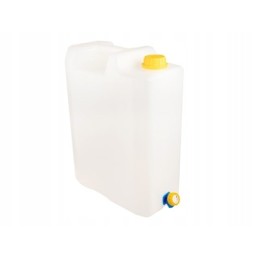 Drinking water container with valve and tap, 20l