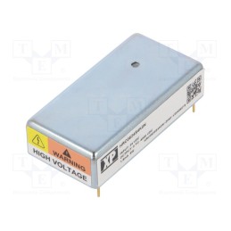 1 pcs x XP POWER - HRC0524S4K0N - Converter: DC/DC, 5W, Uin: 22÷30V, Uout: 0÷-4kVDC, Iout: 1.25mA, THT