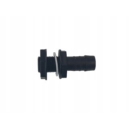 Straight tank connector 1 2 for a 19 mm hose