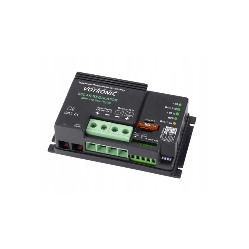 German MPP430 duo dig MPPT charging controller