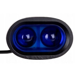 Blue work lamp for a sprayer