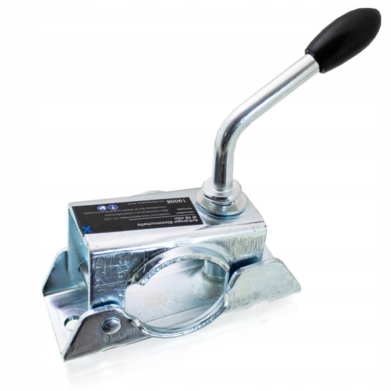 Clamp holder clamp 48mm for the support foot wheel