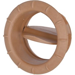 Heating air outlet, nozzle cover with truma en flap