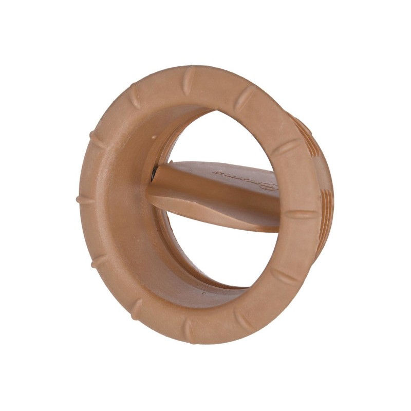 Heating air outlet, nozzle cover with truma en flap