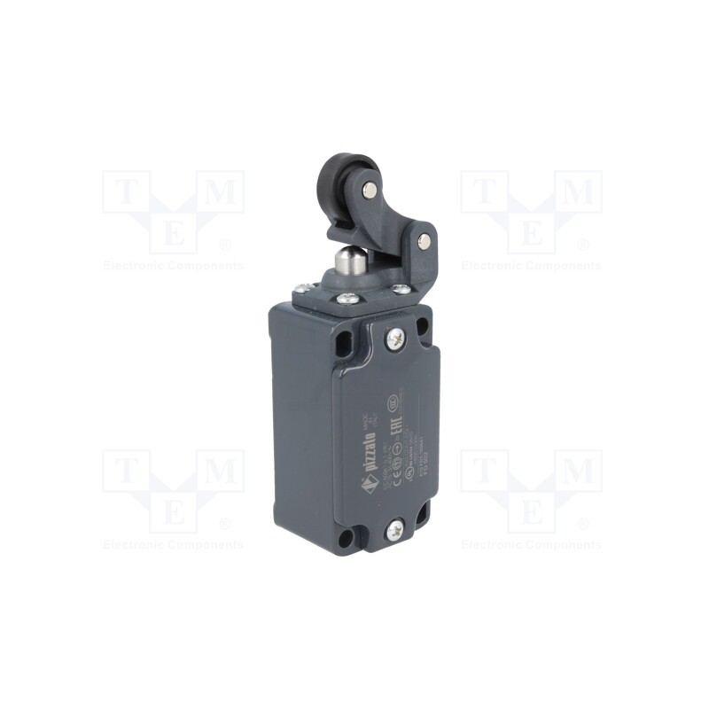 1 pcs x PIZZATO ELETTRICA - FD 502 - Limit switch, plastic roller Ø20mm, NO + NC, 10A, max.500VAC