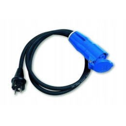 Schuko Cee 150 cm adapter for a camper