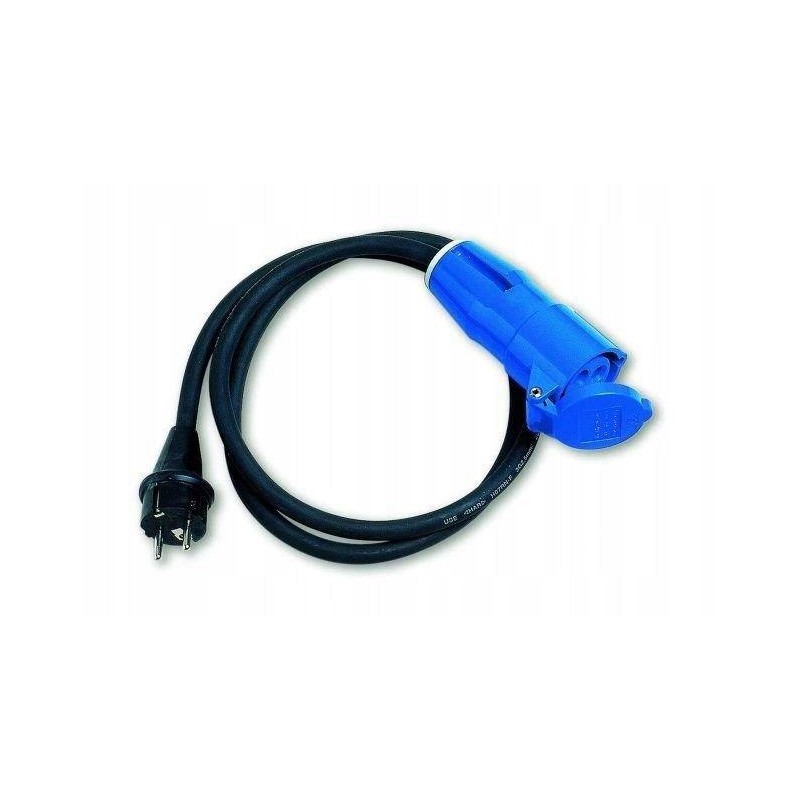 Schuko Cee 150 cm adapter for a camper