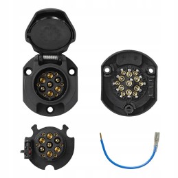 13 pin socket for multicon west trailer hitch