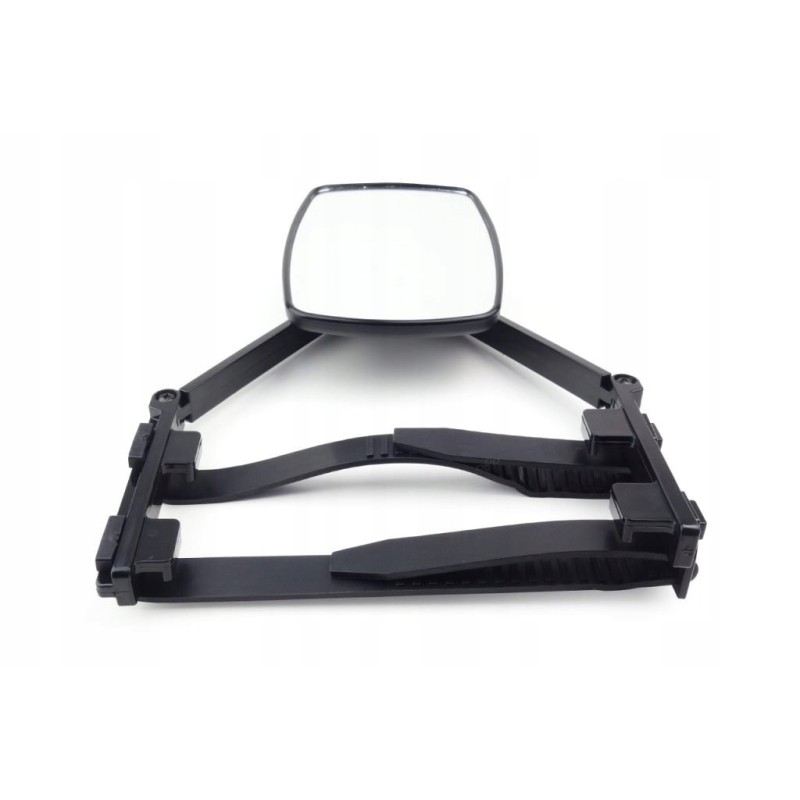 Additional mirror extenders for camping trailers