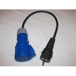 Camping trailer camper bus plug socket