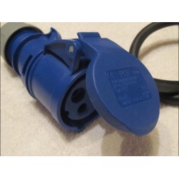 Camping trailer camper bus plug socket