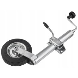 Maneuverable support wheel with handle 200 kg