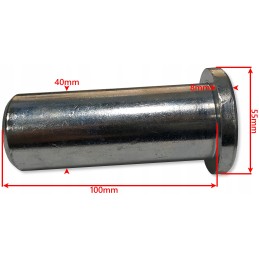 Mounting the actuator with bolt eye diameter 40