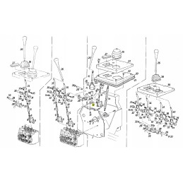 Linde control stick base 0009187417