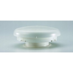 White Fawo ventilation mushroom for a camper