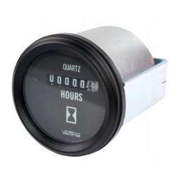 Universal analog 12v engine hour indicator
