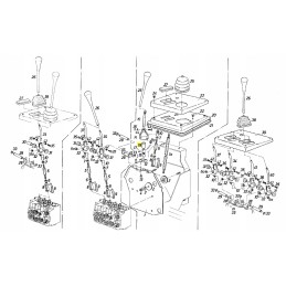 Linde lever joint bush 0009642342